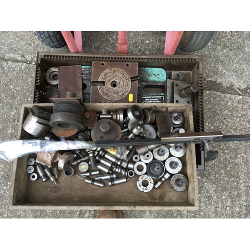 403 - 70 tonne Power press with Punches, dies and various die holders and adapters