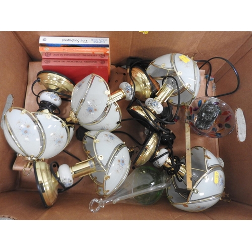 277 - Box of misc - touch lamps etc