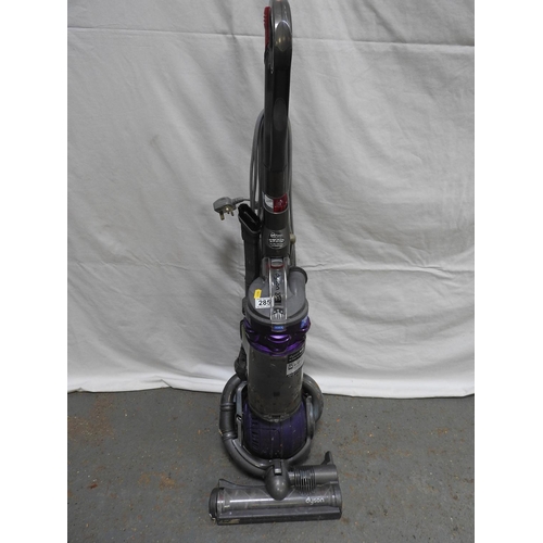 285 - Dyson DC25 upright vacuum cleaner - seen working