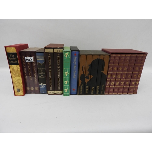 1027 - Quantity of Folio Society books - some in original cellophane