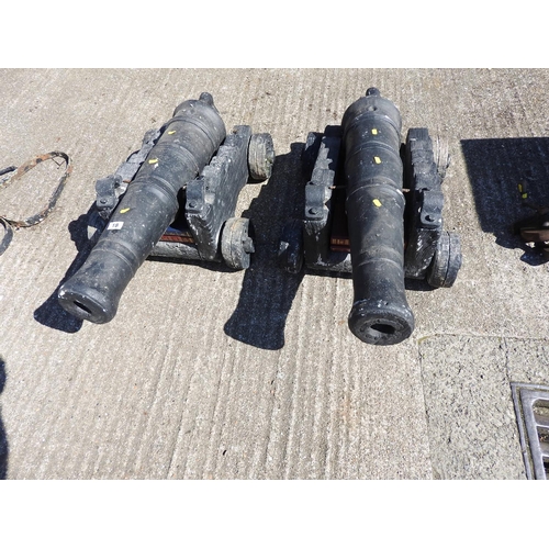 18 - Pair of decorative cannons - 35