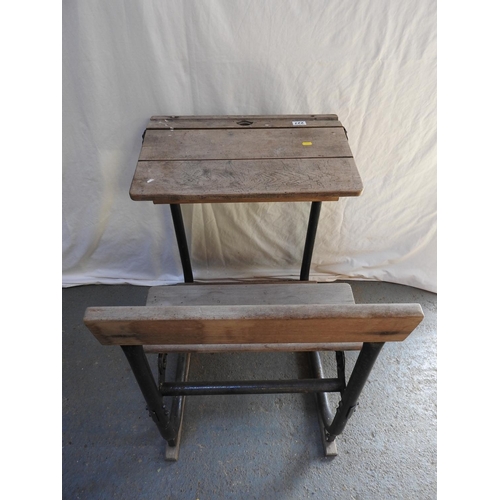 227 - Schoolroom desk