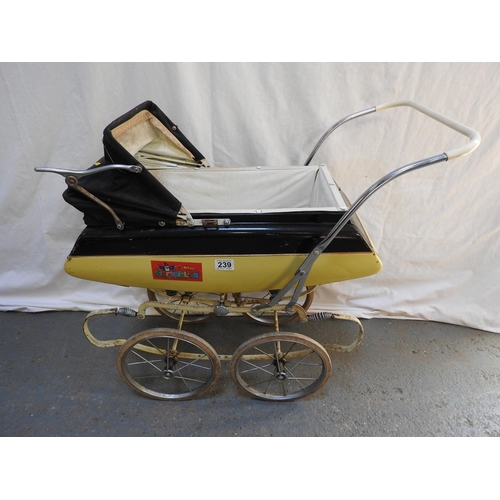 239 - Triang child's pram