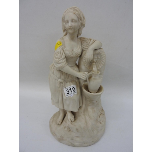 310 - Parian ware ornament - Water Maid