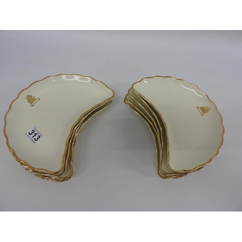 313 - 10x Salad plates