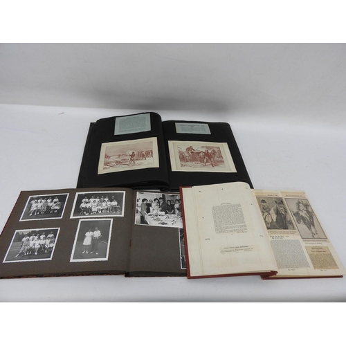 577 - 3x Photo albums - including American Civil War