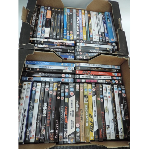 973 - 2x Boxes of DVD's