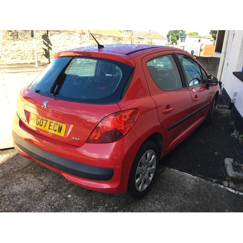 10B - Peugeot 207 WG07ECW 71k miles MOT 12 October 2017