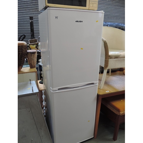 383 - Bush Upright Fridge Freezer