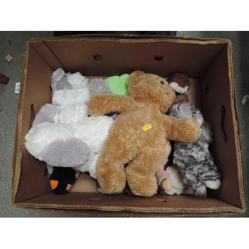 391 - Box of Cuddly Toys