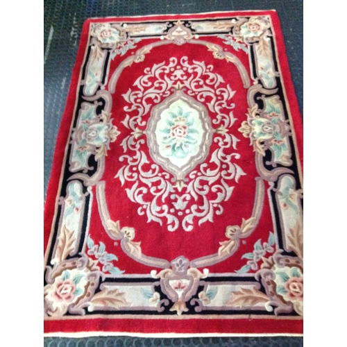 1436 - Large Rug - Red Ground 74