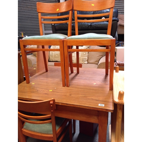 393 - Kitchen Table and Chairs