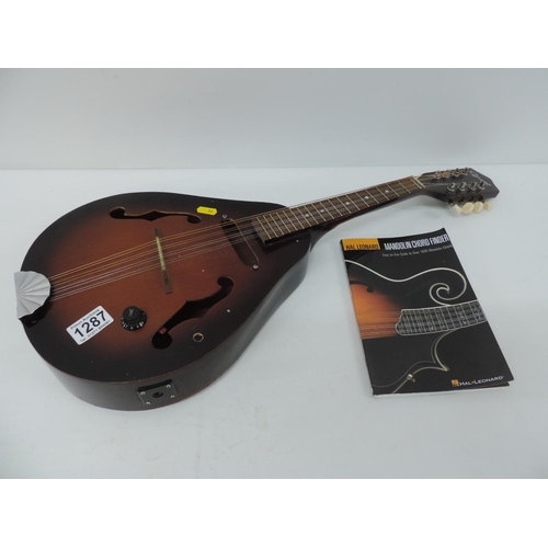 1287 - Mandolin with Instruction Book