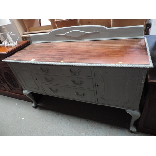 372 - Part Painted Sideboard - 59x 21x 35