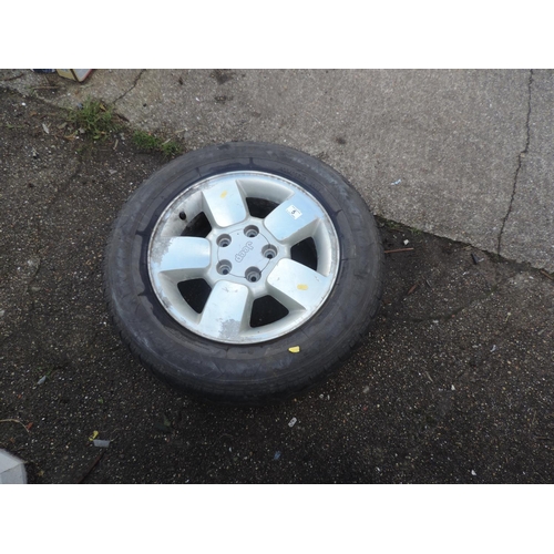 5 - Alloy Wheel for a Jeep