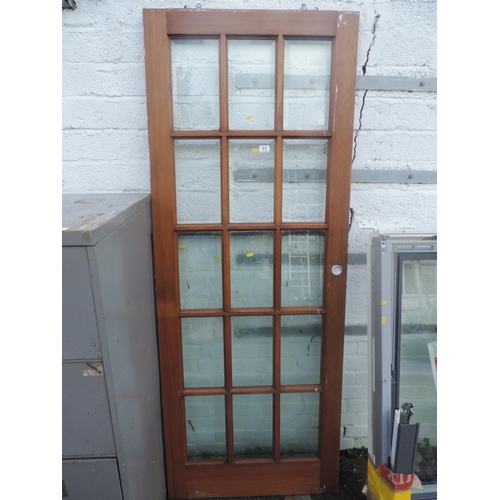 9 - Glazed Internal Door and Double Glazing Panel