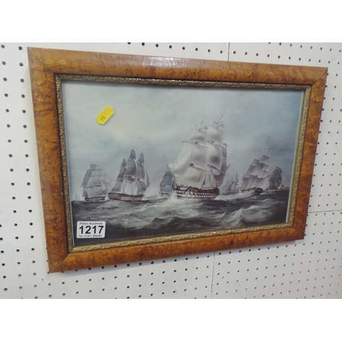 1217 - Framed Nautical Print