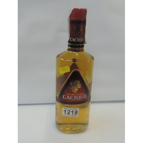 1218 - Bottle Cacique