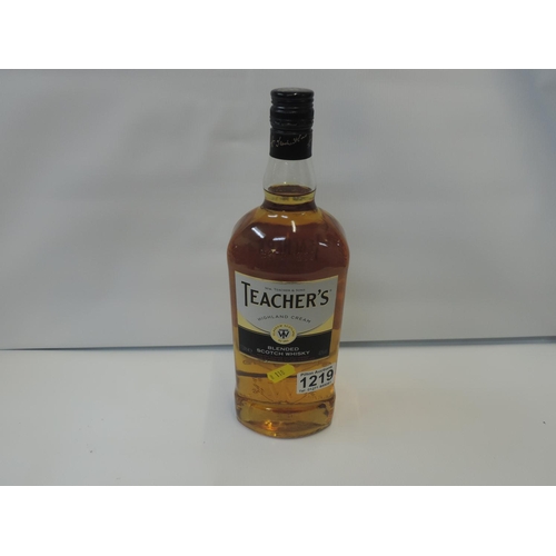 1219 - 1L Bottle of Teachers Whisky