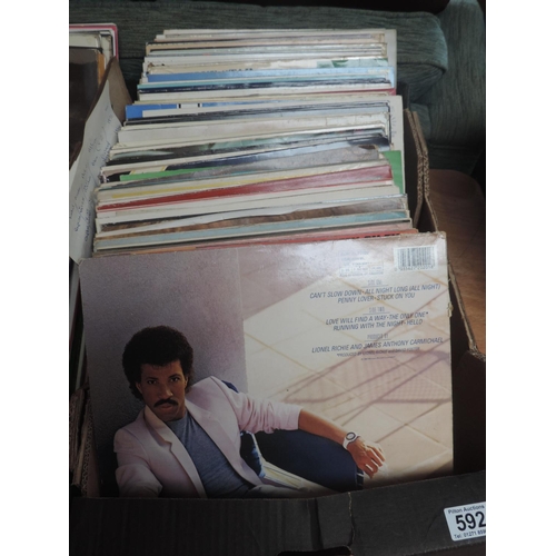 592 - Box of Records - LP's