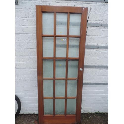 9 - Glazed Internal Door and Double Glazing Panel