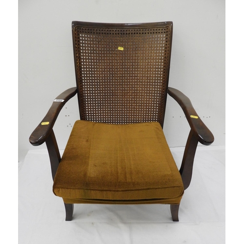 298 - Small Cane Backed Armchair