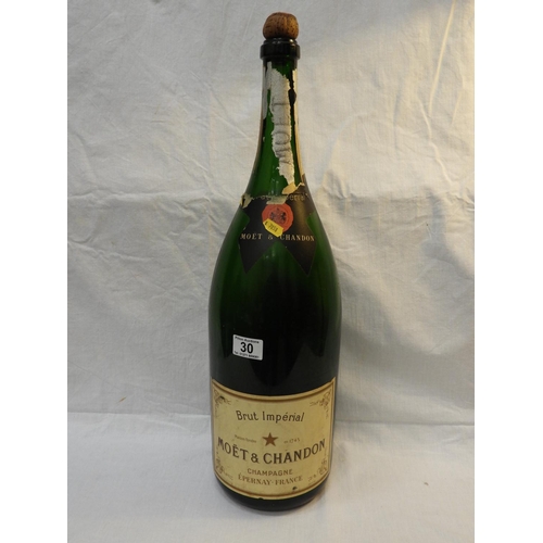 30 - Moet and Chandon Jeroboam - EMPTY