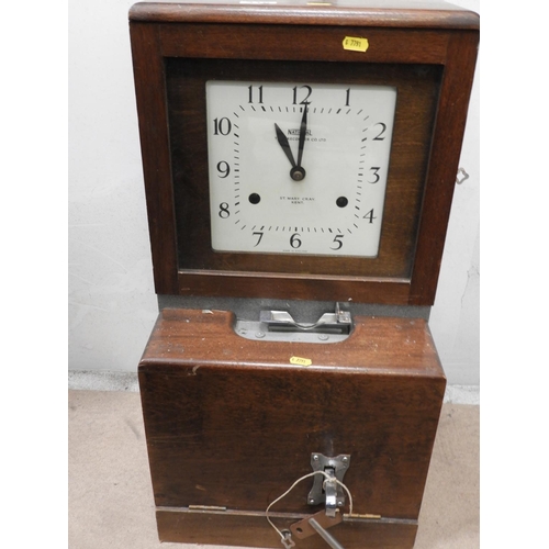 316 - National Time Recorder clock