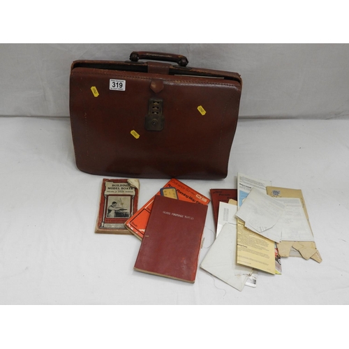 319 - Leather Briefcase