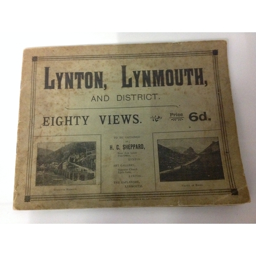 541A - Book of Local Views of Lynton and Lynmouth from 1890's/1900's by H. C. Sheppard