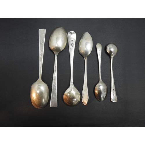 25 - 6x Silver Spoons - 68gms