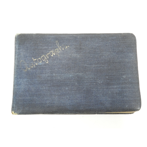 83 - Autograph Book with Notes and Illustrations