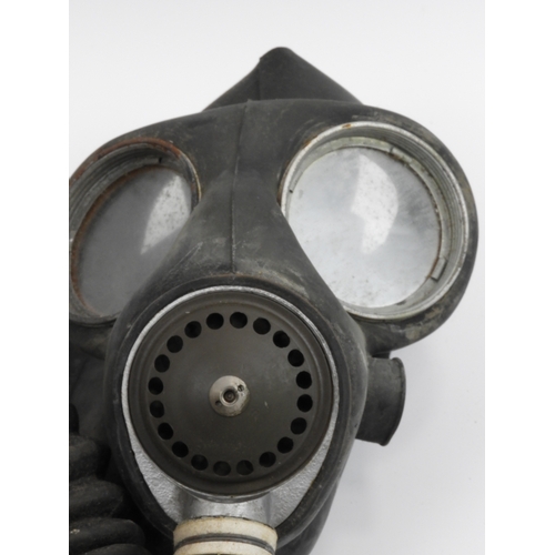 160 - WWII Respirator in Canvas Case