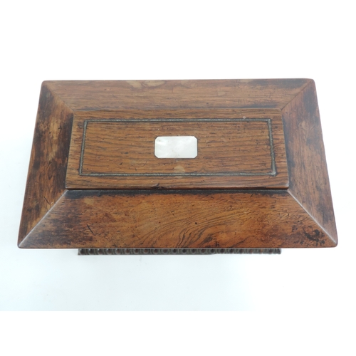 158 - Rosewood Tea Caddy