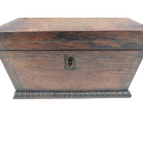 158 - Rosewood Tea Caddy