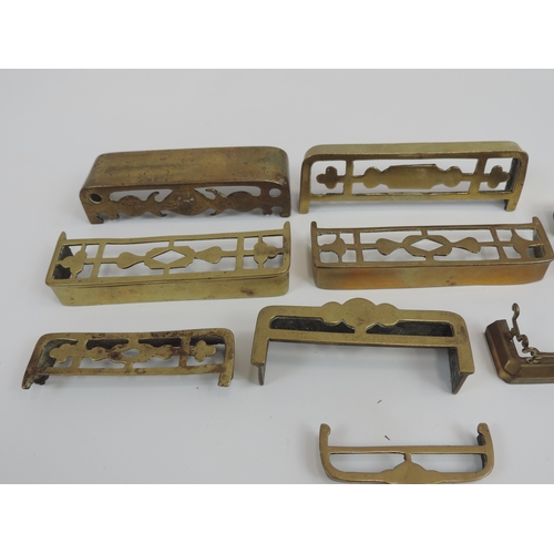 178 - Brass Miniature Fire Fenders - Possibly Salesman Samples