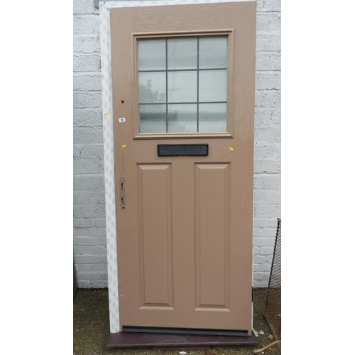 12 - UPVC Door with Frame