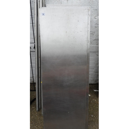 15 - Commercial Stainless Steel Shelving
