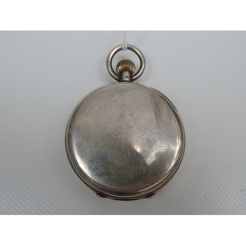 55 - Silver Sir John Bennet Pocket Watch