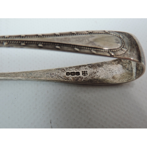 56 - 3x Silver Sugar Tongs/Nips