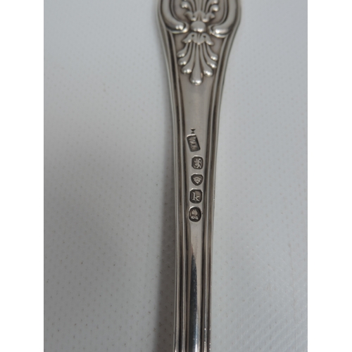 66 - Georgian Silver 'King's Pattern' Basting Spoon - 210 grams