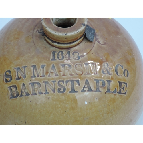 199 - 2x Barnstaple Stoneware Flagons