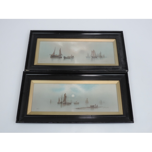 85 - Pair of Framed Watercolours - Ships