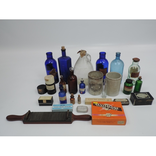 478 - Medical Bottle, Instruments and Related Items