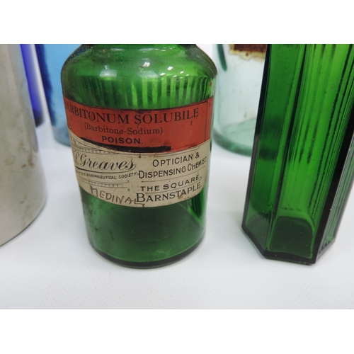 478 - Medical Bottle, Instruments and Related Items