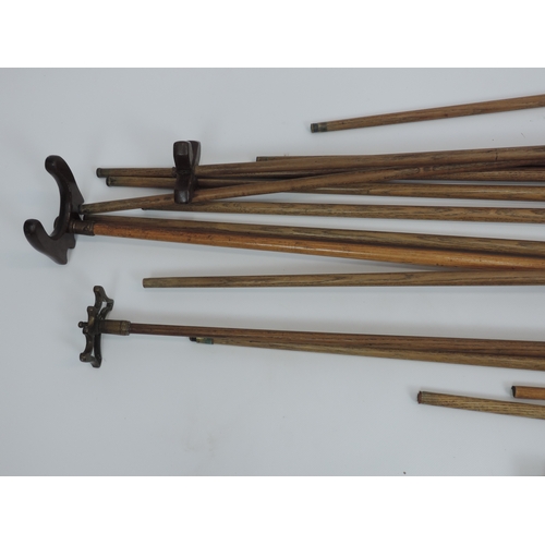 474 - Quantity of Snooker Cues and Aids Plus Score Board