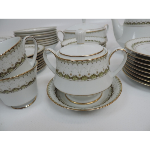 488 - Large Quantity of Noritake Katrina Tea Set/Dinner Service