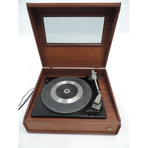 475 - Garrard Teak Record Player - In Good Working Order