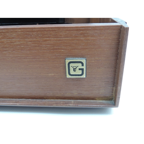 475 - Garrard Teak Record Player - In Good Working Order