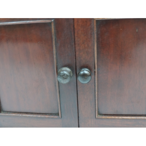 152 - Small Two Door Mahogany Cabinet - 9